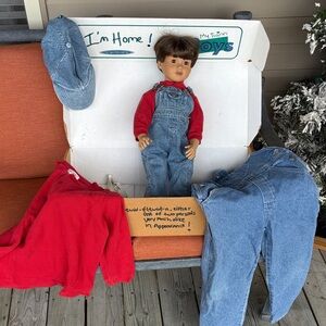 My Twinn Doll with Red and Blue Outfit